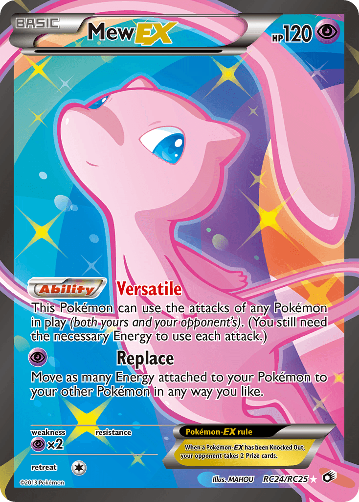 Mew-EX — Legendary Treasures #RC24