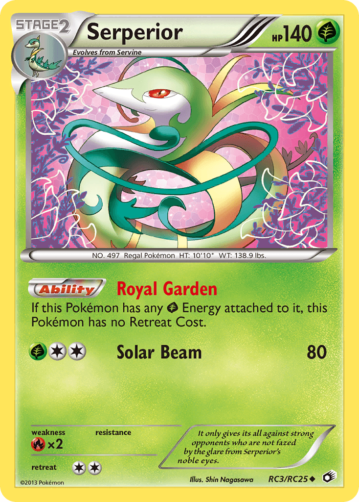 Serperior — Legendary Treasures #RC3