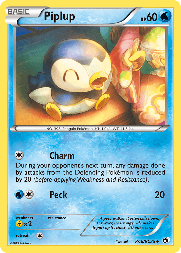 Piplup — Legendary Treasures #RC6