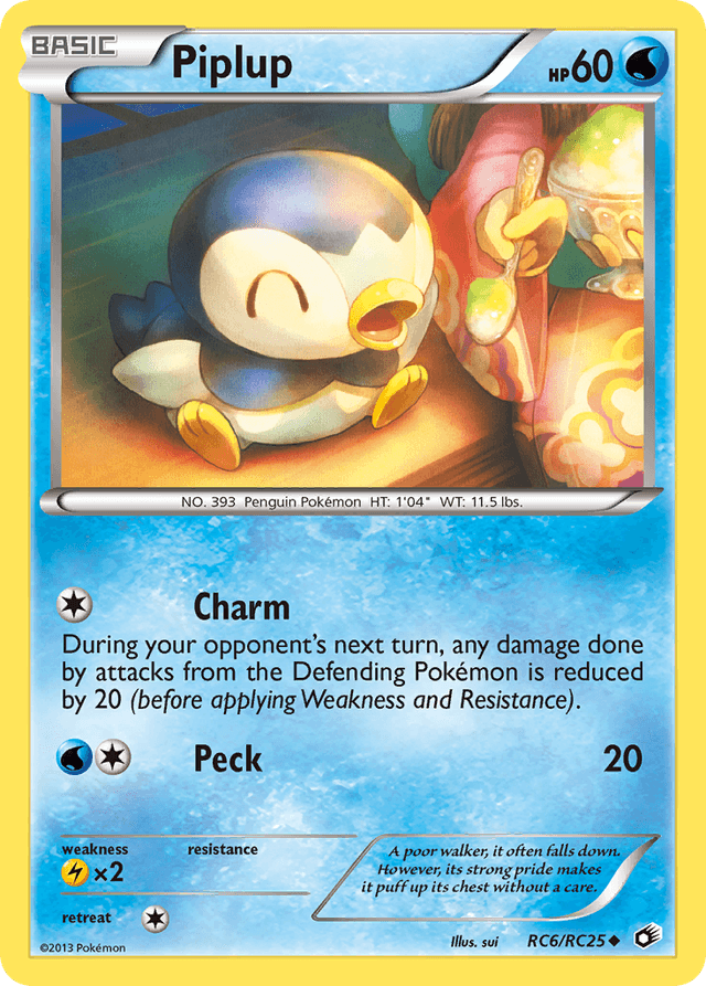 Piplup — Legendary Treasures #RC6