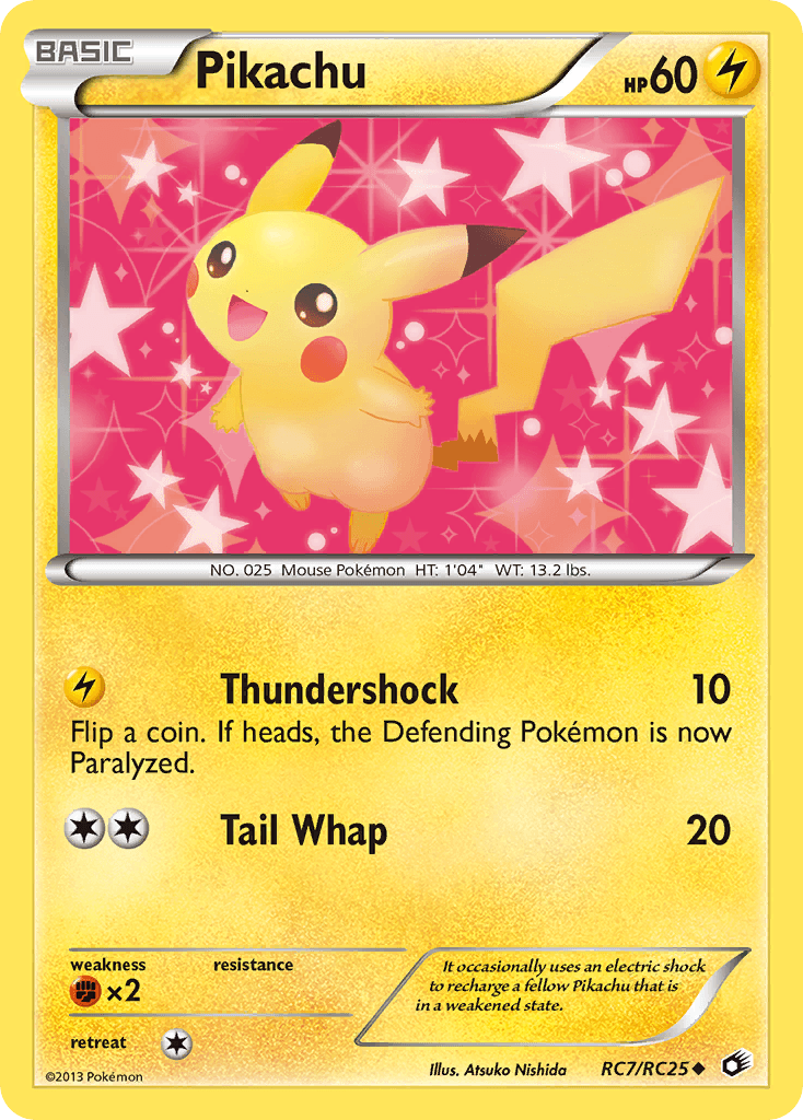 Pikachu — Legendary Treasures #RC7