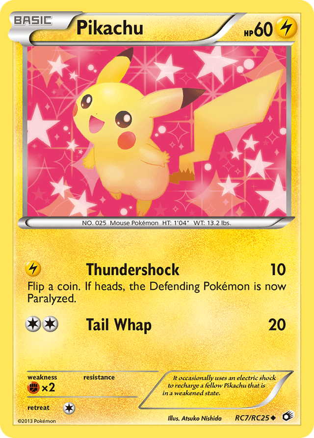 Pikachu — Legendary Treasures #RC7