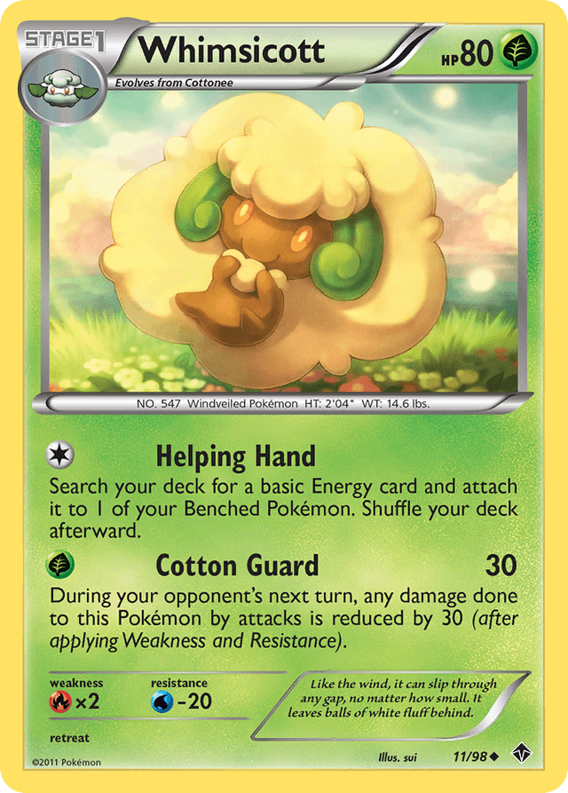 Whimsicott — Emerging Powers #11