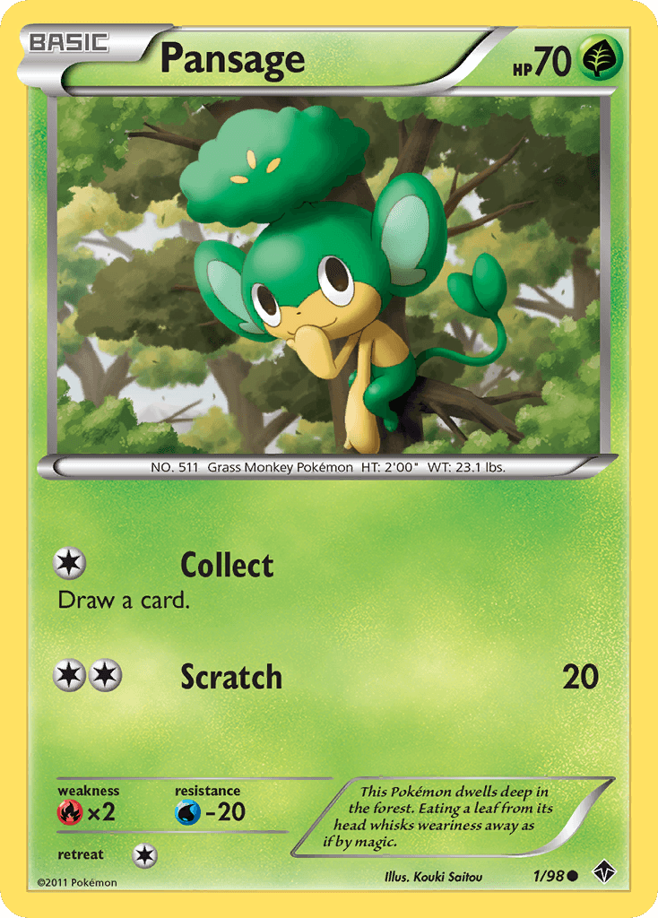 Pansage — Emerging Powers #1
