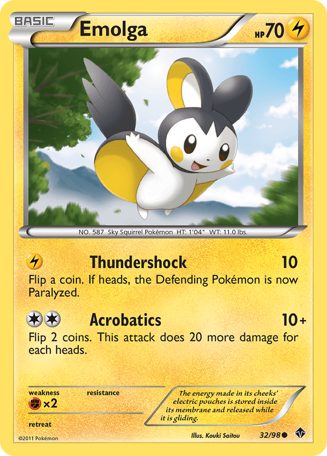Emolga — Emerging Powers #32