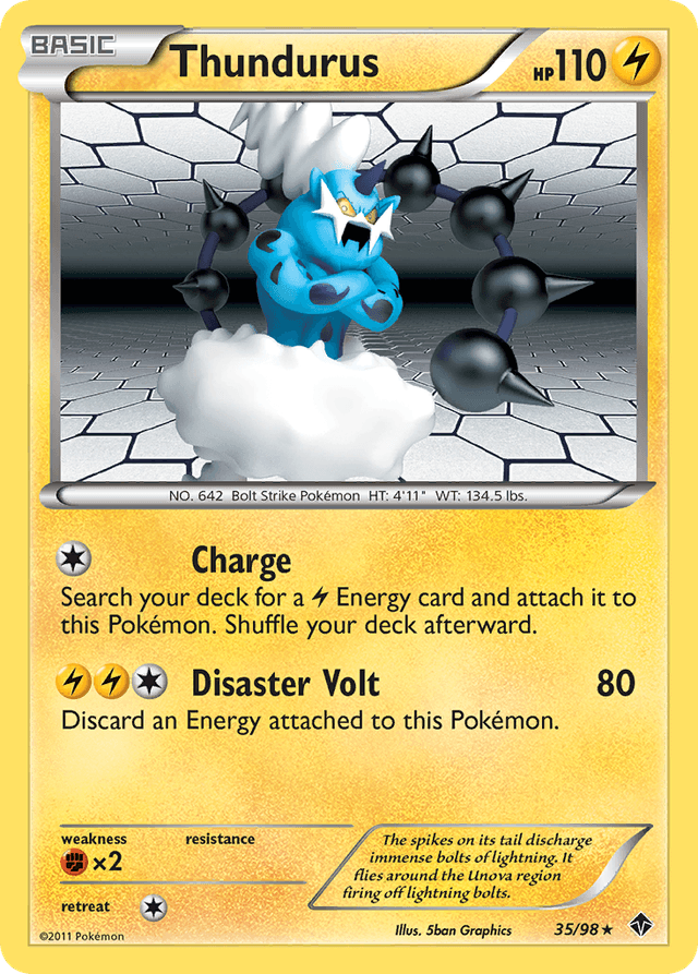 Thundurus — Emerging Powers #35