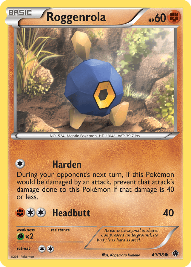 Roggenrola — Emerging Powers #49