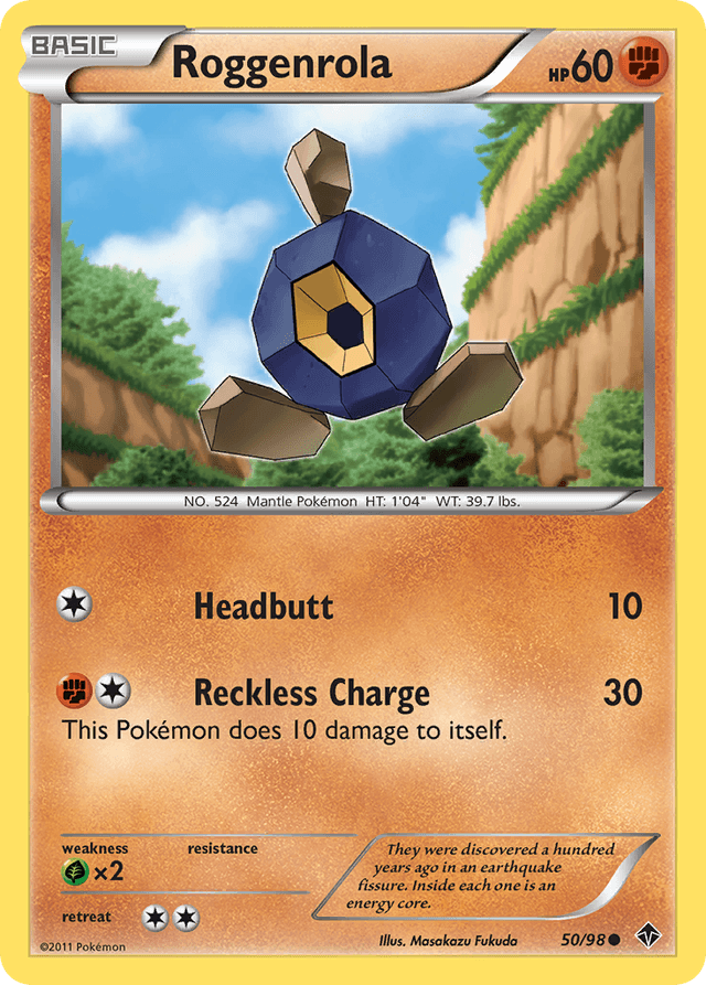 Roggenrola — Emerging Powers #50
