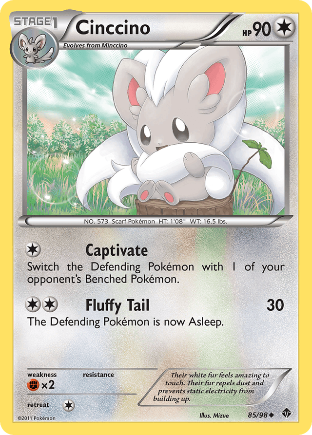 Cinccino — Emerging Powers #85