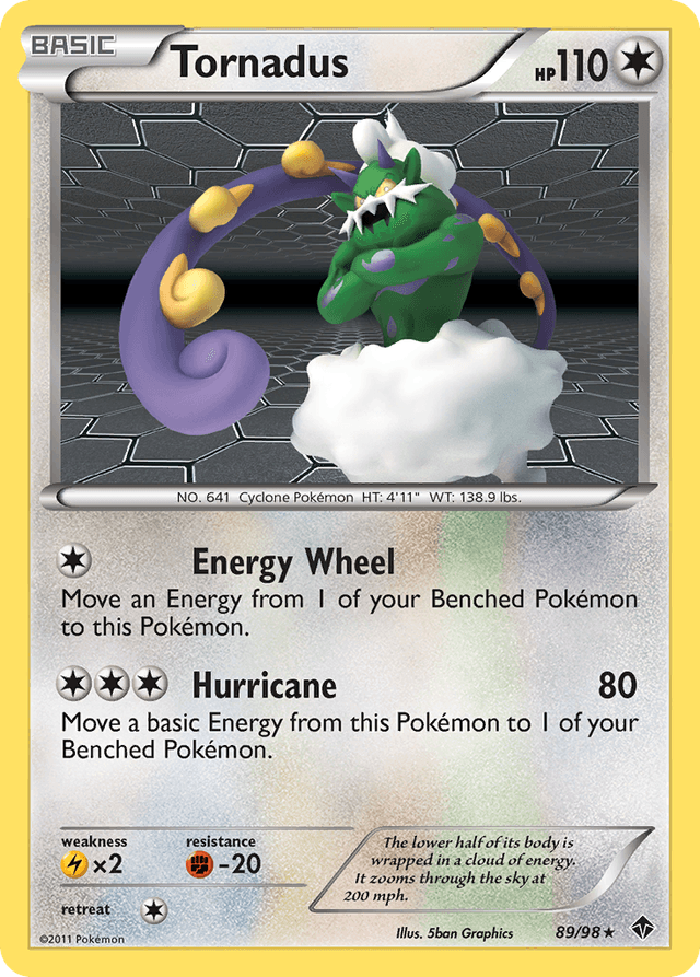 Tornadus — Emerging Powers #89