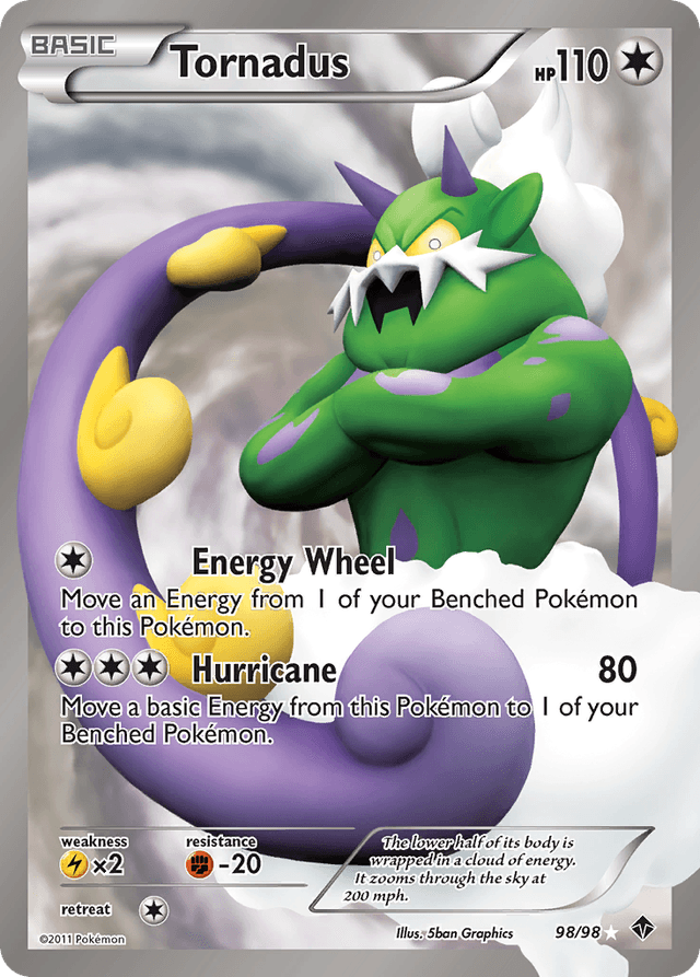 Tornadus — Emerging Powers #98