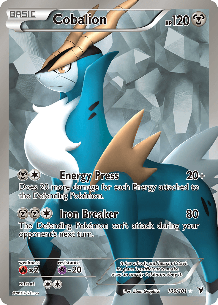 Cobalion — Noble Victories #100