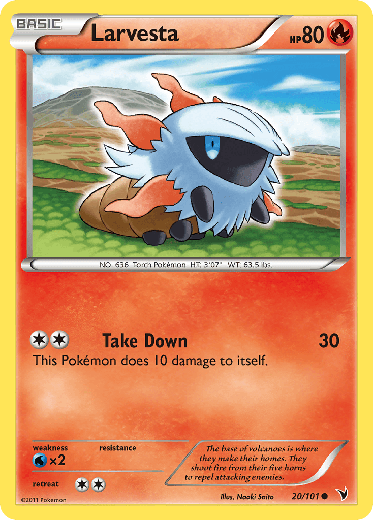 Larvesta — Noble Victories #20