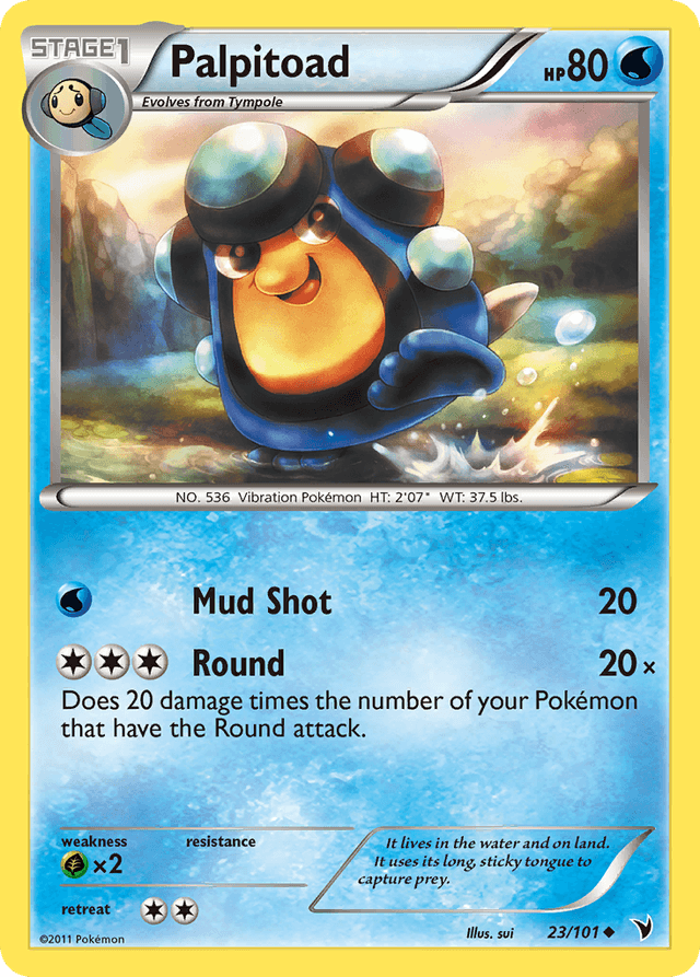 Palpitoad — Noble Victories #23