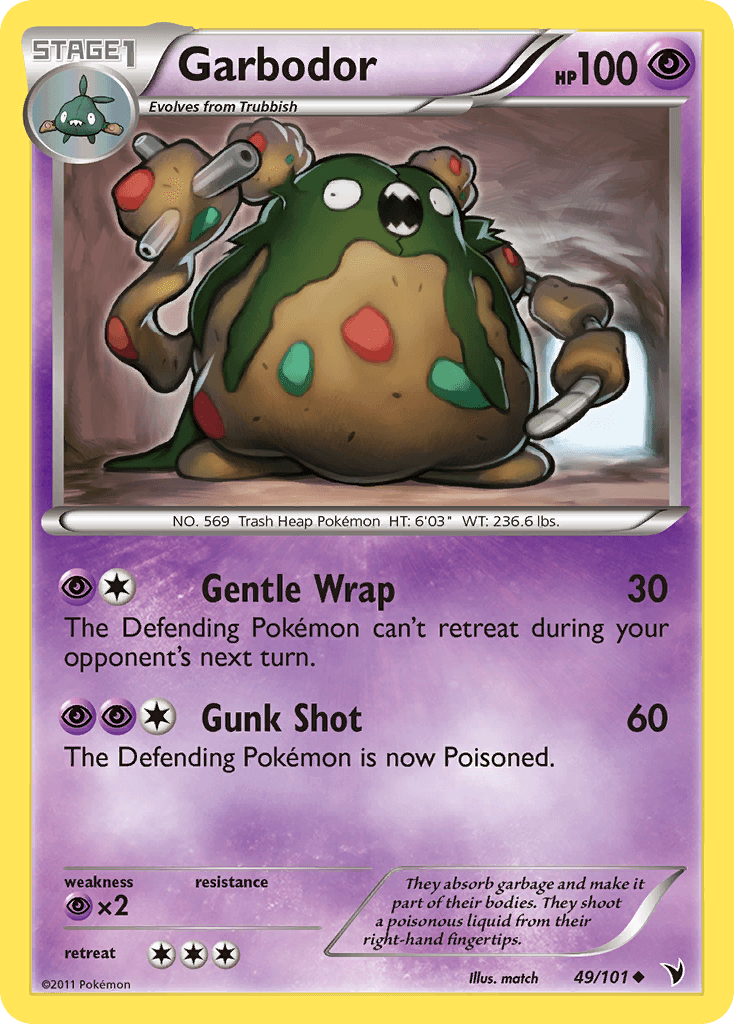Garbodor — Noble Victories #49