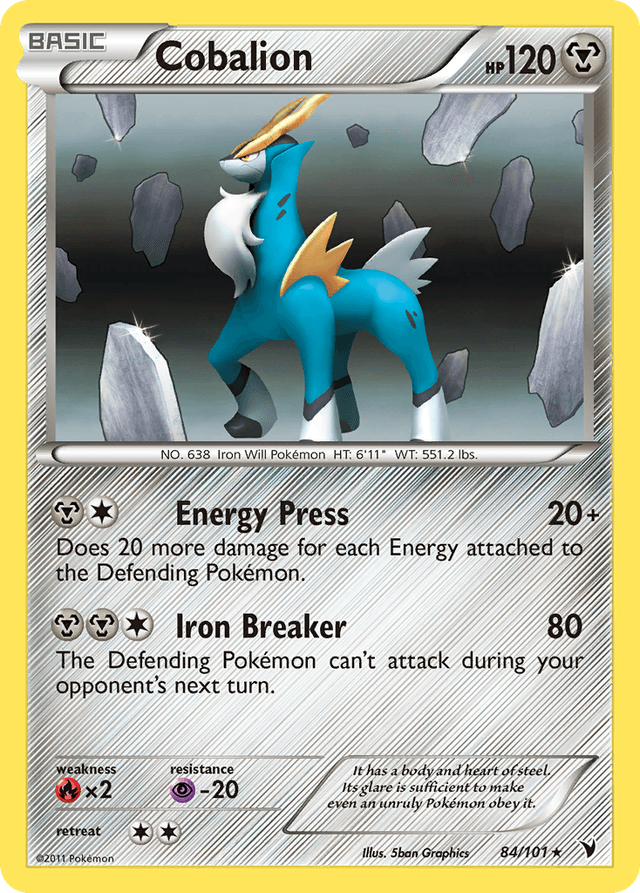 Cobalion — Noble Victories #84