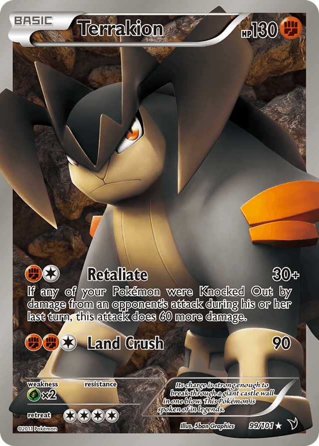 Terrakion — Noble Victories #99