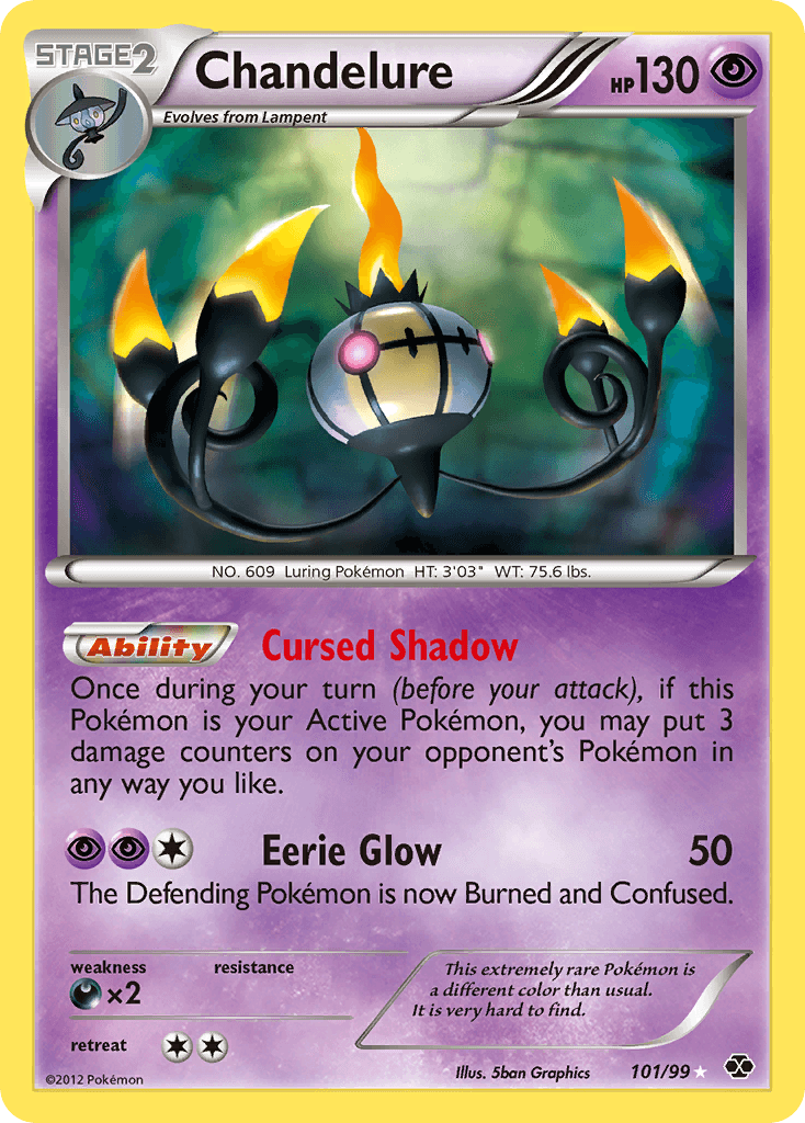 Chandelure — Next Destinies #101