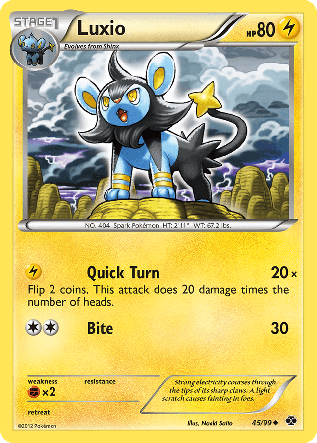 Luxio — Next Destinies #45