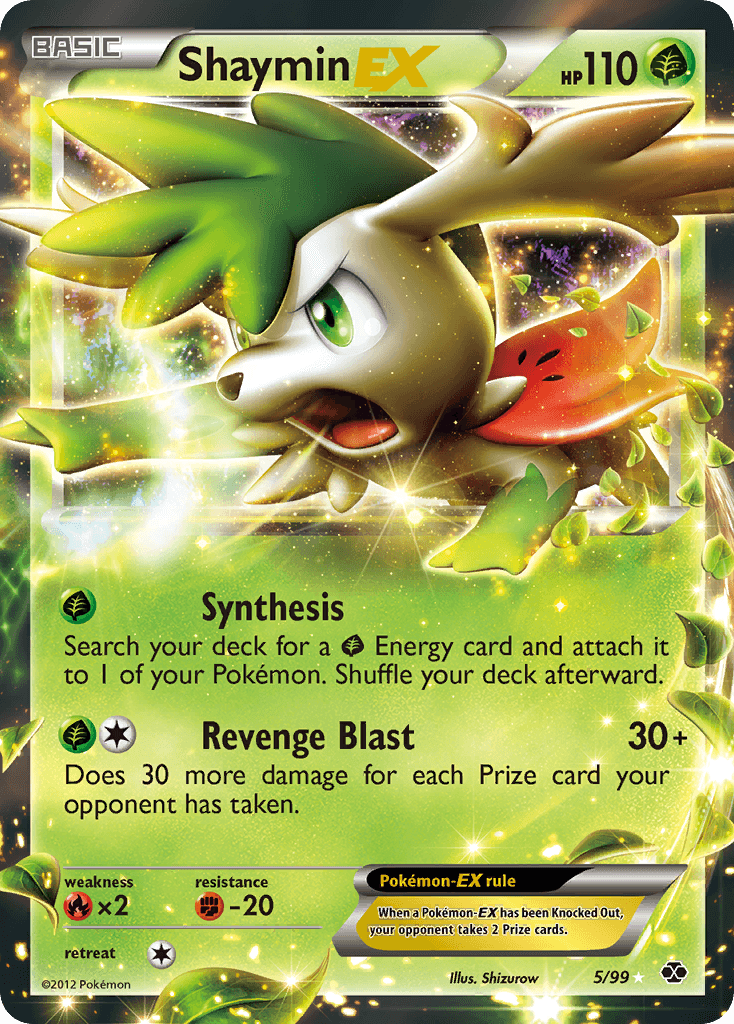 Shaymin-EX — Next Destinies #5
