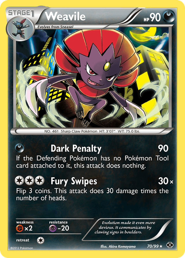 Weavile — Next Destinies #70
