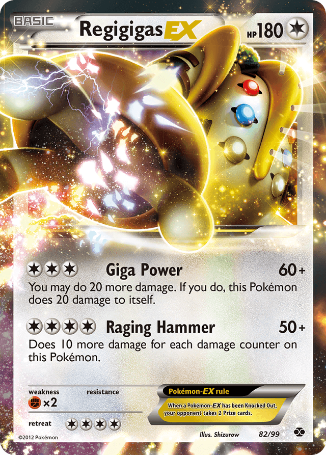 Regigigas-EX — Next Destinies #82