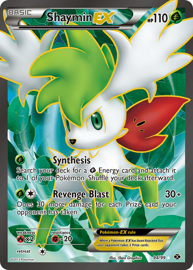 Shaymin-EX — Next Destinies #94