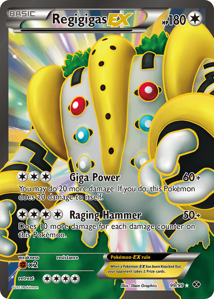 Regigigas-EX — Next Destinies #99