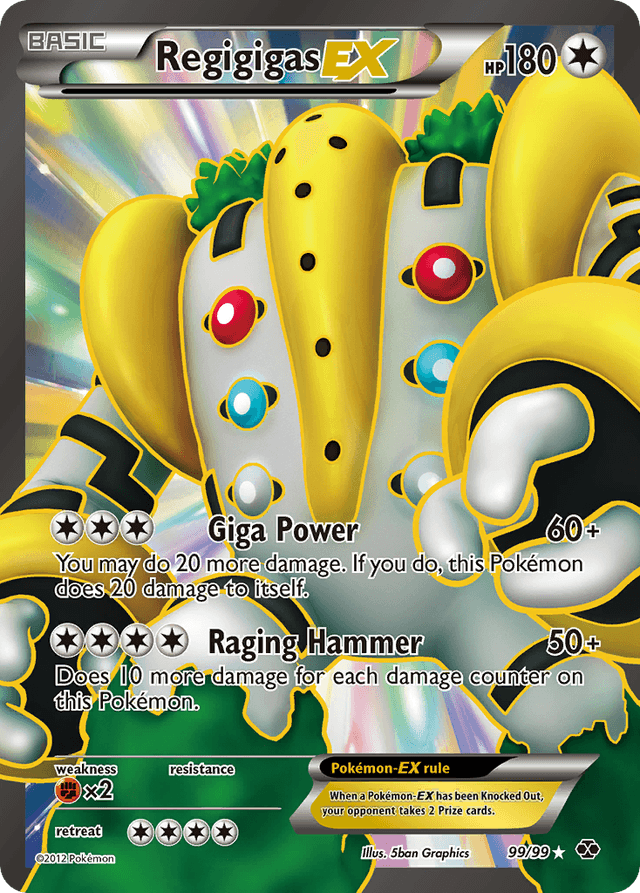 Regigigas-EX — Next Destinies #99