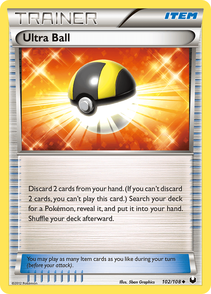 Ultra Ball — Dark Explorers #102