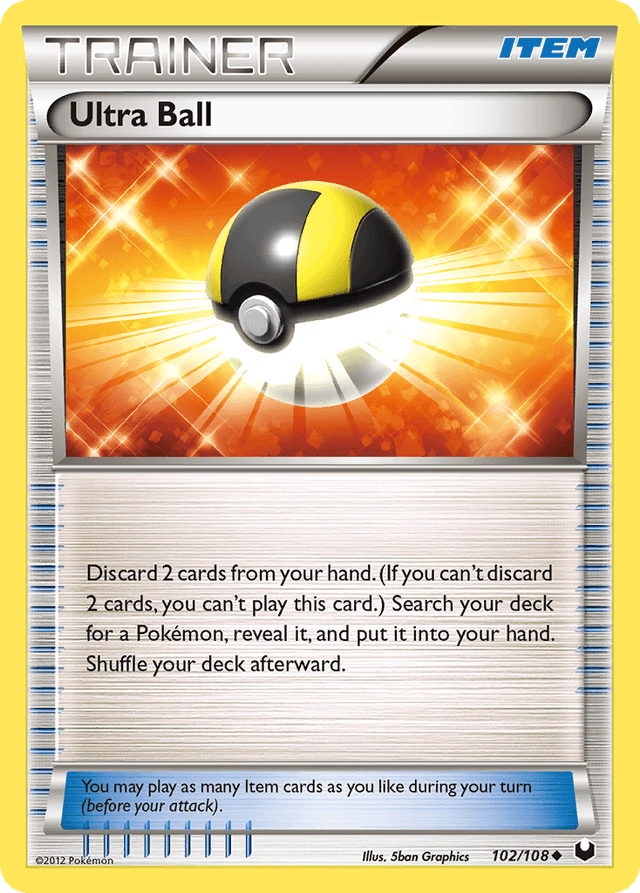 Ultra Ball — Dark Explorers #102