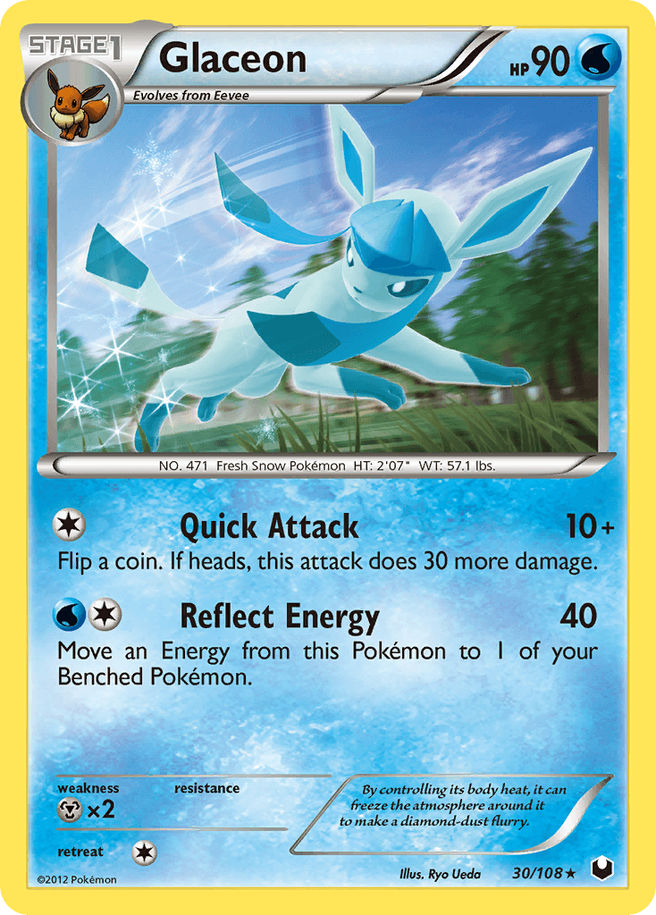 Glaceon — Dark Explorers #30
