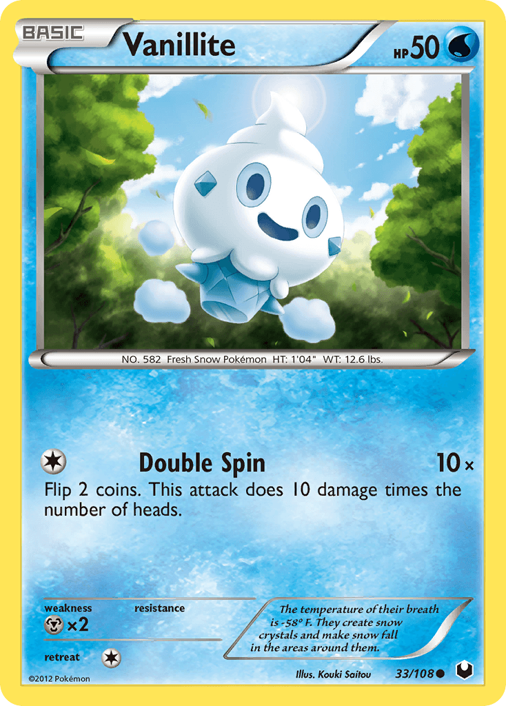 Vanillite — Dark Explorers #33