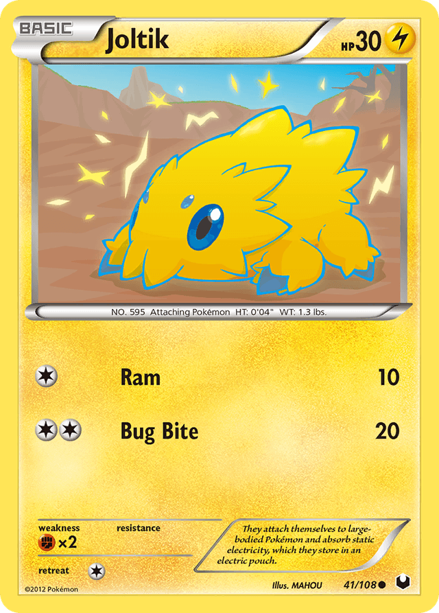 Joltik — Dark Explorers #41