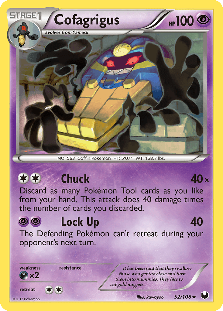 Cofagrigus — Dark Explorers #52