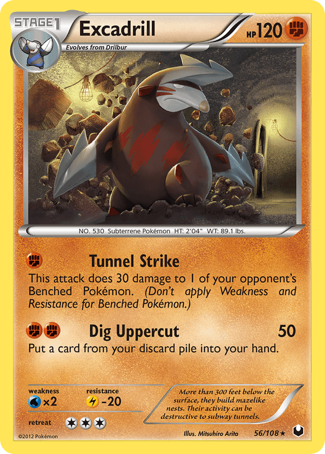 Excadrill — Dark Explorers #56