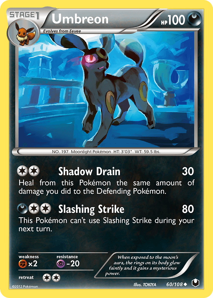 Umbreon — Dark Explorers #60