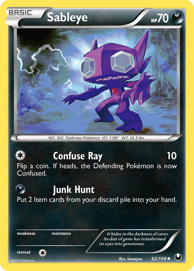 Sableye — Dark Explorers #62