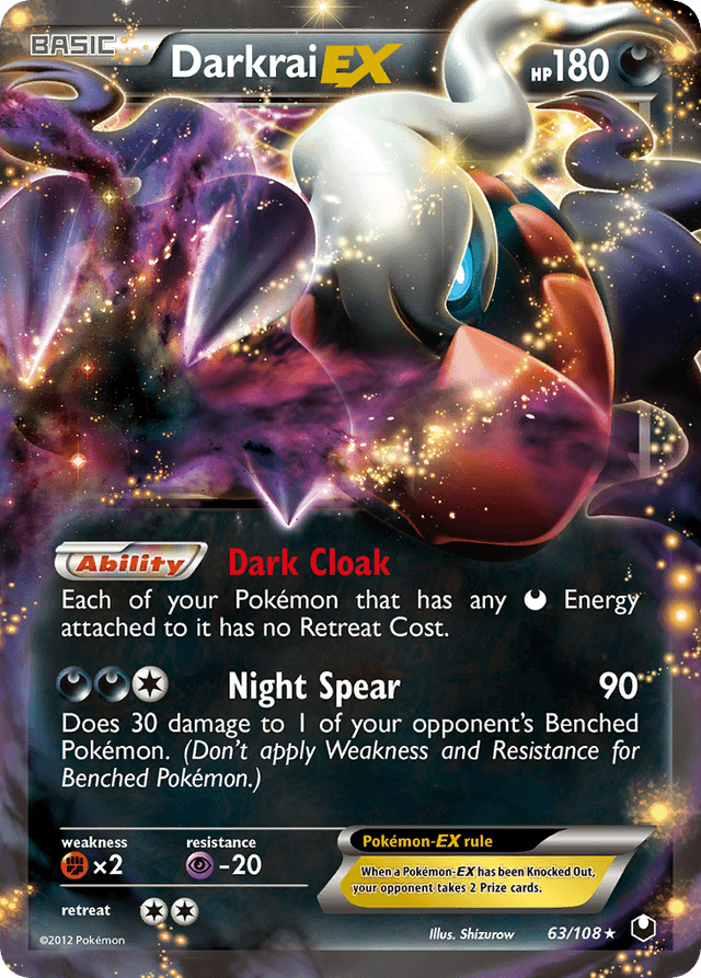 Darkrai-EX — Dark Explorers #63
