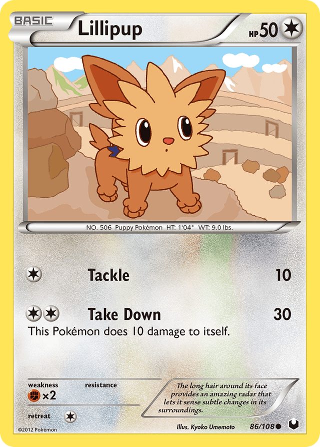 Lillipup — Dark Explorers #86