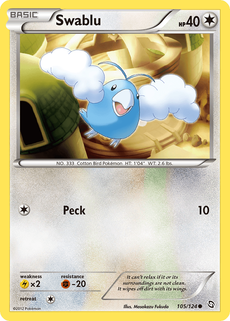 Swablu — Dragons Exalted #105