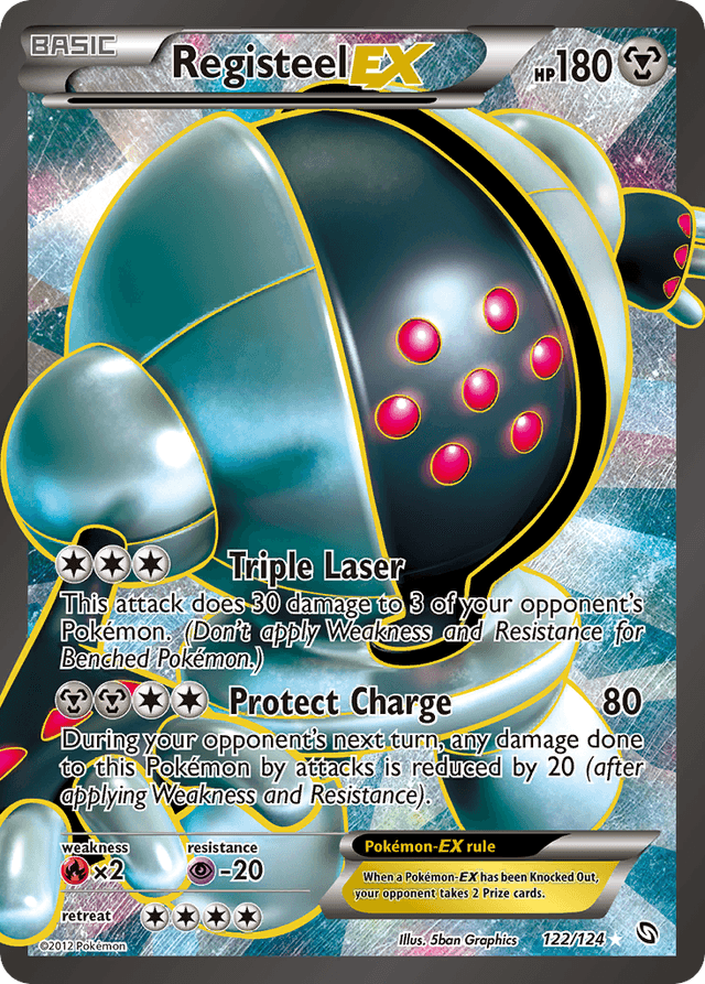 Registeel-EX — Dragons Exalted #122