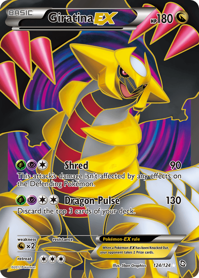 Giratina-EX — Dragons Exalted #124