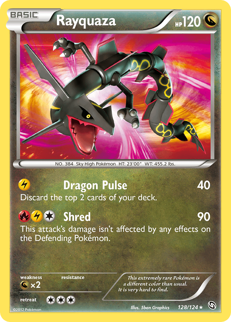 Rayquaza — Dragons Exalted #128