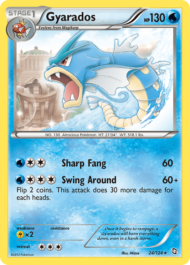 Gyarados — Dragons Exalted #24