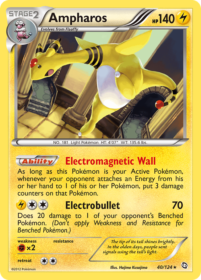 Ampharos — Dragons Exalted #40