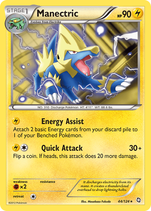 Manectric — Dragons Exalted #44