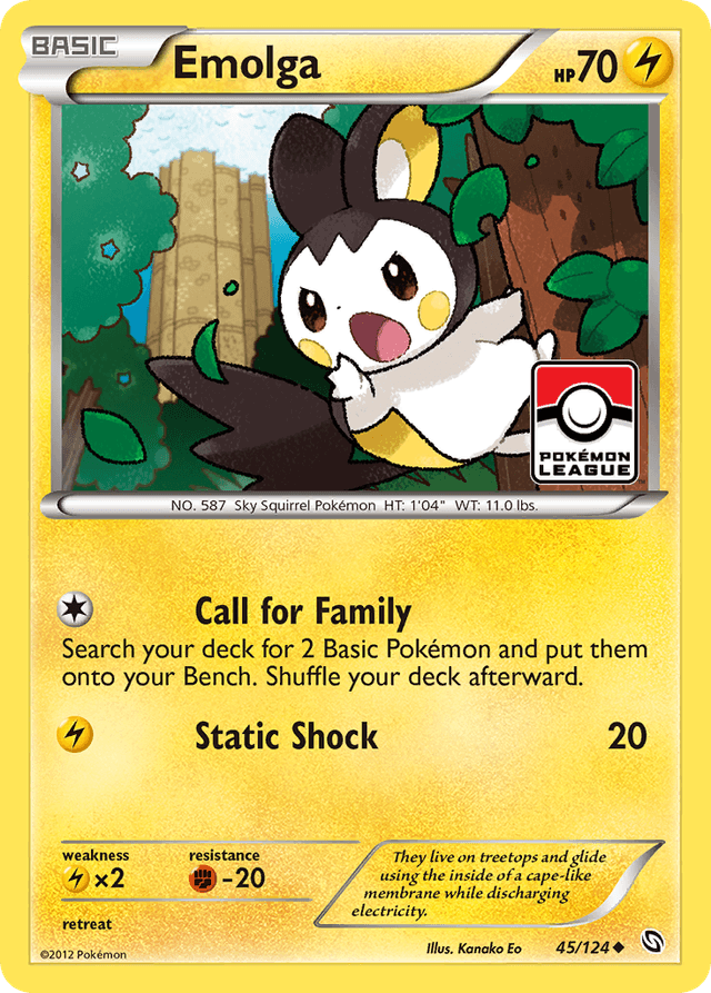 Emolga — Dragons Exalted #45