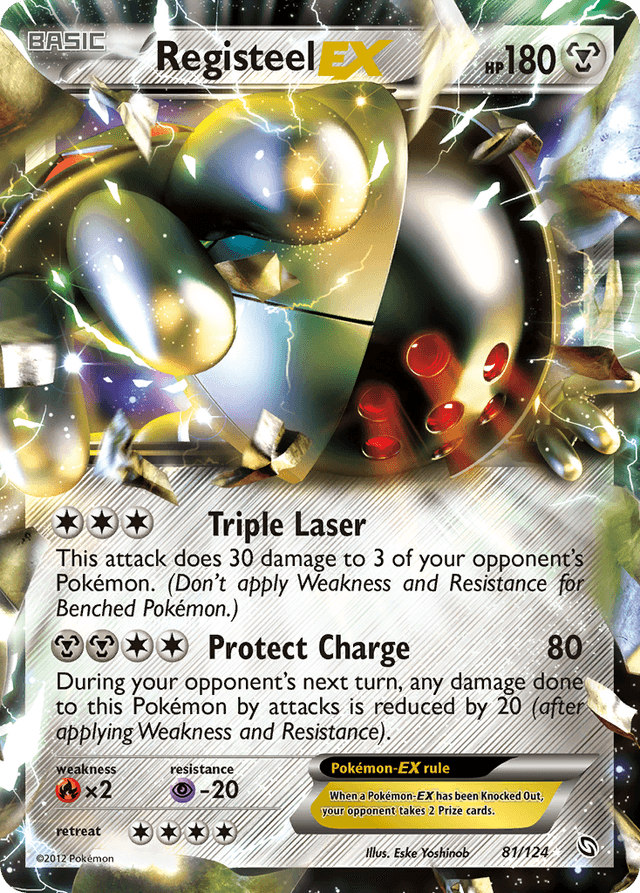 Registeel-EX — Dragons Exalted #81