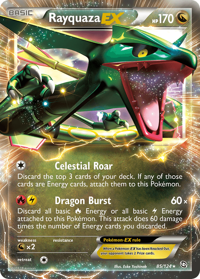 Rayquaza-EX — Dragons Exalted #85
